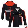 Vêtements de moto 2023 Nouvelle équitation coupe-vent veste à capuche automne hiver chaud polaire sweat-shirt à glissière hommes mode moto veste de course Otu5E