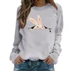 Women's T Shirts Fashionable Casual Long Sleeved Pullover Print Top Roupas Feminina Winter Outfits For Women Sweatshirt