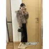 Integrated Mink And Fur Jacket For Women In Winter 2023, Rich Family Heirloom, Imitation Rabbit Fur, Xinji Haining 7006 ,