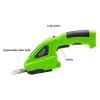 Guns 2 In 1 Electric Hedge Trimmer 3.6V Cordless Hedge Cutter Portable Onehanded Grass Trimmer Garden Weeding Shear Pruning Mower