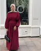 Etnische kleding bescheiden jurk abaya ramadan musulman maxi gewaad dubai kalkoen kaftan islamitische moslim voor vrouwen tuniek caftan vestidos