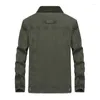 Giacche da uomo Giacca invernale da uomo Cappotto caldo ispessito in lana di agnello di alta qualità Bomber militare Maschile Outdoor Casual Top Abbigliamento da uomo