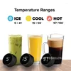 Bouteilles d'eau Bouteille thermique sous vide Inox de 470 ml avec affichage LED et