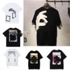 Été Hommes Femmes Tees en vrac Tops Homme Casual Chemise Luxurys Vêtements Streetwear Shorts Polos T-shirts T-shirts Designers T-shirts Taille S-X Offs WhiteE