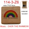 Boxes Somewhere Over the Rainbow Music Box Wooden wind up Gifts Birthday Gift Mother's Day Mom Mama Parents Children christmas gift