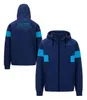 2024 F1 Team Fanwear Crew Sweat Formel 1 Team Racing Fans Full Zip Hoodie Sweatshirt Men's Hooded Jacket Hoodie Plus Size Custom