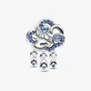 Pandora의 925 Sterling Silver Bracelet Charms Set Women Girls 디자이너 보석 구성 요소가 오리지널 박스 목걸이 펜던트 매력을위한 클라우드 제비 매력