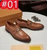 40 Stil Moda Kayması Erkekler Lüks Elbise Ayakkabıları Yeni Klasik Deri Oxfords Düğün Partisi İş Düz Ayakkabıları Erkek Moafer Tasarımcı Resmi Boyut 38-46