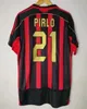 06 07 Maillots de football rétro 88 89 90 91 93 94 95 96 97 Gullit 01 02 03 04 09 10 12 13 14 15 Maldini Van Basten Football KAKA Inzaghi 06 07 PIRLO SHEVCHENKO BAGGIO