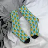 Calcetines para hombre Patrón de fruta de piña Vestido para hombre Mujer Cálido Equipo de moda