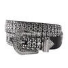 Belt Women's New Diamond Belt Rhinestone Inlaid Decorative Versatile Jeans 240315