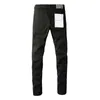 Purple Brand jeans American high street black distressed 9022