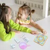 Kits de mosaïque de tapis de Table pour adultes, emballage de matériaux artisanaux, couleurs mélangées, bricolage