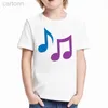 T-shirty Dziecięce Tshirt dziewczyna śmieszna koszulka dla dziewcząt ubrania dziecięce ubrania notatka notatka dzieci letnie topy chłopcy grafiki t koszule ldd240314
