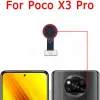 三脚Xiaomi Mi Poco X3 Pro Selfie Frontal Backside Rear Facing Camera Module Flex Repair Spear Parts