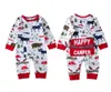 Natale Neonate Ragazzo Vestiti Pigiama Vestito Neonato Bambini Tuta Pagliaccetto a righe Orso Renna Inverno Intero Natale Baby Clot2257136