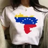 Damen T-Shirts Venezuela Top Frauen Japanisch Sommer Weiblich Lustige Designer Manga Kleidung