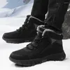 Scarpe da fitness Stivali da uomo Caldi 2024 Inverno Neve Peluche Sneaker da uomo Scarpe da trekking Moda Casual Pelle impermeabile