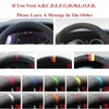 Steering Wheel Covers For Elantra 2011-2024 Avante I30 2012-2024 Car Braid Cover Customized Anti-Slip Black Artificial Leather