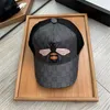 Designer Ball Cap geborduurde letter modehoed merk omgekeerde driehoek logo visser hoed luxe heren hoed hoed hoed verstelbare knop honkbal pet