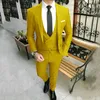 Ternos masculinos cinza escuro terno 3 peças casamento noivo smoking formal vestido de festa elegante XS-5XL personalizado