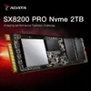 원래 ADATA NEW XPG SX8200 PRO NVME 2TB SSD 내부 솔리드 스테이트 디스크 하드 드라이브 M.2 2280 랩톱 데스크탑 용 Gen3x4 SSD