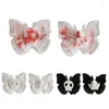 Hårklipp Y2K -klipp för flickor Punk Shape Barrettes Angel/Skull designade tonåringar