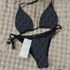 Damen-Bikini, luxuriöser Strass-Badeanzug, sexy rückenfreier Damen-Badeanzug, hochwertiger Badeanzug