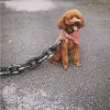 Leashes Dog Traction Chain Simulation Iron Chain Plastic Thick Chain Traction Rope Net Red Fun Pet Supplies Dogs Accessories