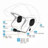 Casque de moto casque sans fil casque étanche Anti-interférence avec haut-parleur Microphone mains libres stéréo écouteur MP3