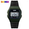 Wristwatches SKMEI 1412 Luxury Digital Watches For Women Waterproof Sport Back Light Womens Alarm Clock Relogio Feminino 2042