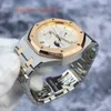 AP Watch Collezione di orologi di lusso Epic Royal Oak Series 26168SR China Great Wall Limited Orologio meccanico automatico in oro rosa 18 carati/acciaio di precisione