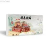 3D Puzzles Piececool 3D Metal Puzzle Shunfeng Escort Jigsaw Toys Model Building Kit för vuxna tonårsgåvor 240314