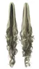 002 rabo de cavalo sintético longo cabelo reto 16quot22quot clipe rabo de cavalo extensão do cabelo loiro marrom ombre cauda de cabelo com drawstr7099486