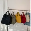 Sacs de taille en Nylon épaule pour femmes grande capacité sac à bandoulière toile sac à main fourre-tout Shopping Bolsas Femininas