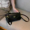 Stylish Handbags From Top Designers New Coated Old Flower Combination Leather Single Shoulder Crossbody Bag Three in One Envelope Flipped Small Square for Women