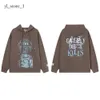 GalleryDept Hoodie Designer Hoody Alphabet Printトレンディトレンド基本的なカジュアルファッションルーズショートギャラリーDEPT HALD SLEEVE TEES高品質のギャリー部門9985