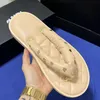 Designer Luxe Mito Sandaal Kanaalglijbaan Platform Strand Outdoor Lederen Flip Platte Sandalen Hawaiiaanse Stijl Zomer Strand Vrije tijd Lichtgewicht Damesglijbaan