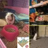 Speelgoed 6/3 Stuks Konijn Gras Matten Bunny Geweven Hooi Mat Eetbare Kauwspeelgoed Kleine Dierlijke Nesten voor Chinchilla Hamsters Cavia Papegaai