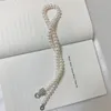 Natural Freshwater Pearl Necklace For Women Pretty Fashion Jewelry Gifts Vintage Korean Cute Gold Plated Choker Necklaces 240301