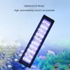 Освещение 1 шт. светодиодный светильник для аквариума, супертонкий светильник для выращивания растений, клипса, лампа 9 Вт, вилка европейского стандарта X2500