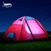 Shelters Desert Fox Backpacking Waterproof Tent 23 Person Fiberglass Poles Double Layer Family Camping Instant Setup Tent for Hiking