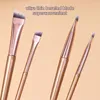 Makeup Brushes 1st Brow Contour Brush Eyebrow Eyeliner Portable Small Angled Liner Women Cosmetics Tools Tools