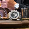 Sıcak Satış Montre Luxe Orijinal APS Audemar Watch Chronograf Lüks Hareket İzliyor Yüksek Kaliteli Paslanmaz Çelik Strp Koltwatches Tasarımcı Erkekler Dhgate Yeni