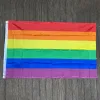 Rainbow Flags and Baners 3x5ft 90x150cm Lesbian Gay Pride LGBT Flag Poliester Kolorowa tęczowa flaga tęczowa