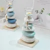 Candle Holders Holder Mediterraneans Sea Stone Candlestick Table Decoration Ornament