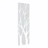 Наклейки 3D акриловое дерево, зеркальная наклейка на стену, съемная, сделай сам, художественная наклейка, домашний декор, фреска 100X28 см, розничная торговля