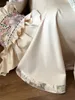 Conjuntos de cama Romântico Vintage Pintura A Óleo Estilo Flores Grandes Ruffles Set 1000TC Algodão Egípcio Duveta Capa Cama Folha Fronhas