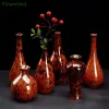 Vase Festive Vase Creative Creative Home Decoration Office Gift Vase Hydroponic Blower Pot Ceramic Porcelain Handicraft Kiln Change Decoration