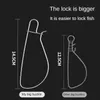 LXIN Buoyancy String Fish Stringer with Foam Float Buckles Stainless Steel Large Hooks Lock Wire Rope 47M Fishing Equipment 240313